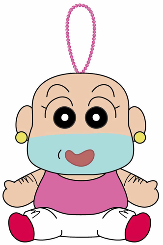 クレヨンしんちゃん ぬいぐるみマスコット ローズ | クレヨン 