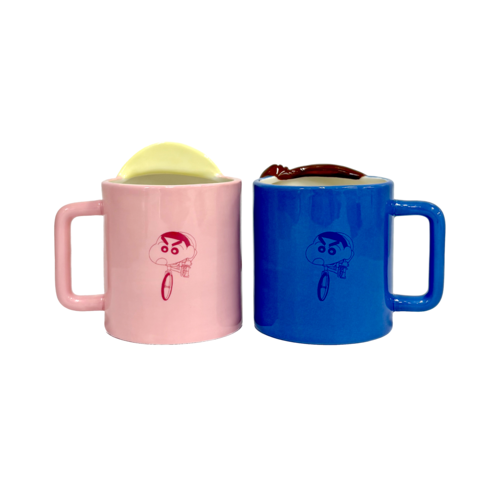 クレヨンしんちゃん マグカップセット クレヨンしんちゃん ペアマグカップ 女装ひろし＆トラックの男