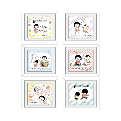 メ*キ様 ☆クレヨンしんちゃん 23本＋ちびまる子ちゃん1本　セット ちびまる子ちゃん×クレヨンしんちゃん ミニ額縁コレクション（ランダム