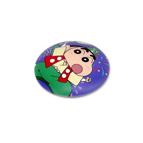 クレヨンしんちゃん ポップコーンデザイン 缶バッジ　初期 クレヨンしんちゃん ぷにぷに缶バッジ（ランダム6種） 2026映画