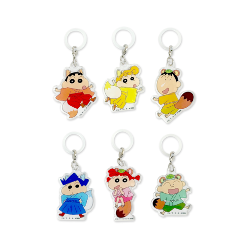 韓国限定 クレヨンしんちゃん名札バッジ キーホルダー ９点 まとめ売り クレヨンしんちゃん なんでもマーキング（ランダム6種） 2026映画