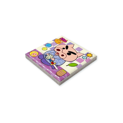 クレヨンしんちゃん アートマグネット もちもち和菓子でひとやすみ