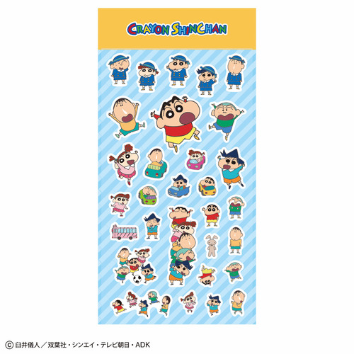 クレヨンしんちゃん ぷくぷくシール(かすかべ防衛隊) | クレヨン