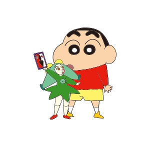 クレヨンしんちゃん 24金メッキ缶バッジ（ランダム32種） | クレヨン