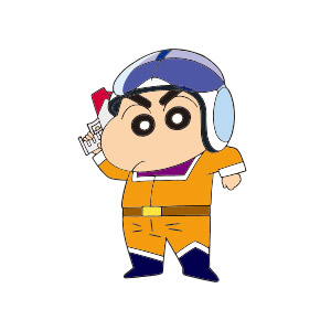 クレヨンしんちゃん 24金メッキ缶バッジ（ランダム32種） | クレヨン